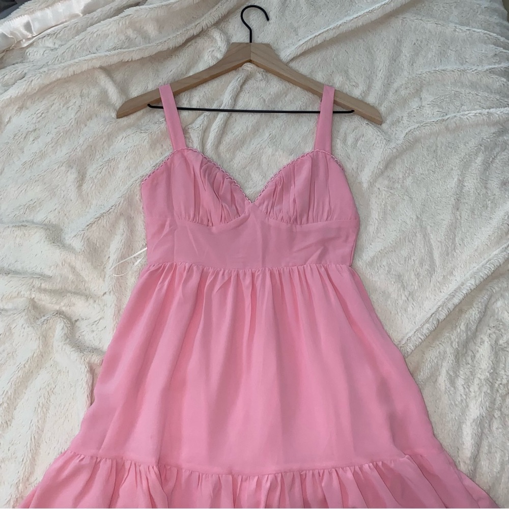 NWT Princess Polly Pink Arialena Mini Dress - Size 0